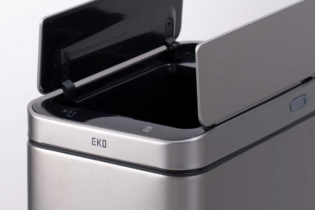X-WING SENSOR BIN(エックスウイング センサービン)センサー式 自動開閉 ゴミ箱 シルバー 45L<ラッピング対象外>