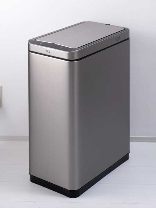 X-WING SENSOR BIN(エックスウイング センサービン)センサー式 自動開閉 ゴミ箱 シルバー 45L