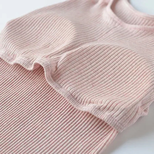 【 数量限定*限定カラー 】天衣無縫 オーガニックコットンでつくった リブカップ付きタンクトップ《 フリーサイズ 》全2色 日本製【 チャコール4月下旬から5月入荷予定 】