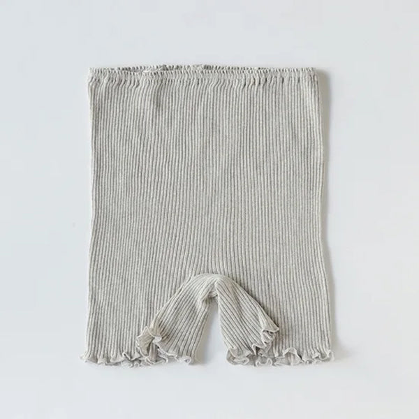 天衣無縫 オーガニックコットンでつくった リブ1分丈ショーツ 《 フリーサイズ 》全4色 日本製