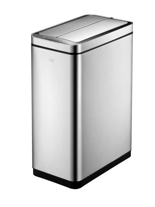 DELUXE PHANTOM(デラックスファントム)センサー式 自動開閉 ゴミ箱 45L シルバー<ラッピング対象外>