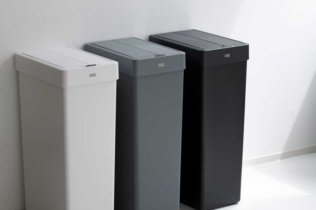 X-Wing Lite SENSOR BIN(エックスウイング ライト センサービン)センサー式 自動開閉 ゴミ箱 スリムタイプ 30L 全3色