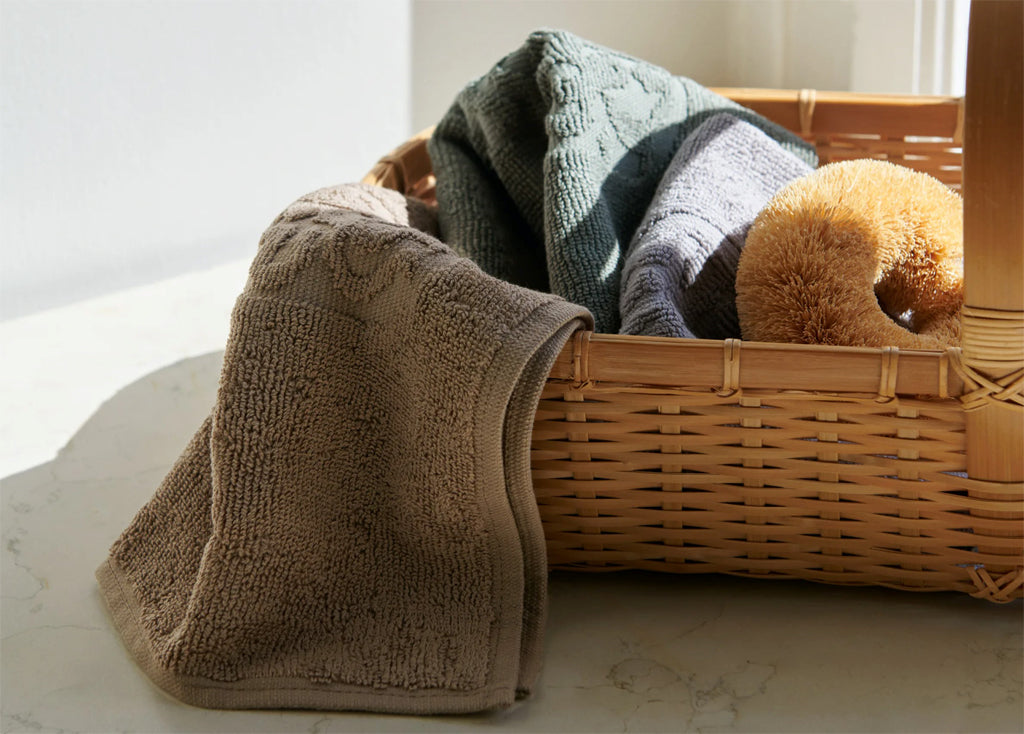 Georg Jensen Damask(ジョージ ジェンセン ダマスク)FACECLOTH DAMASK TERRY【 フェイスタオル 32×32cm 】
