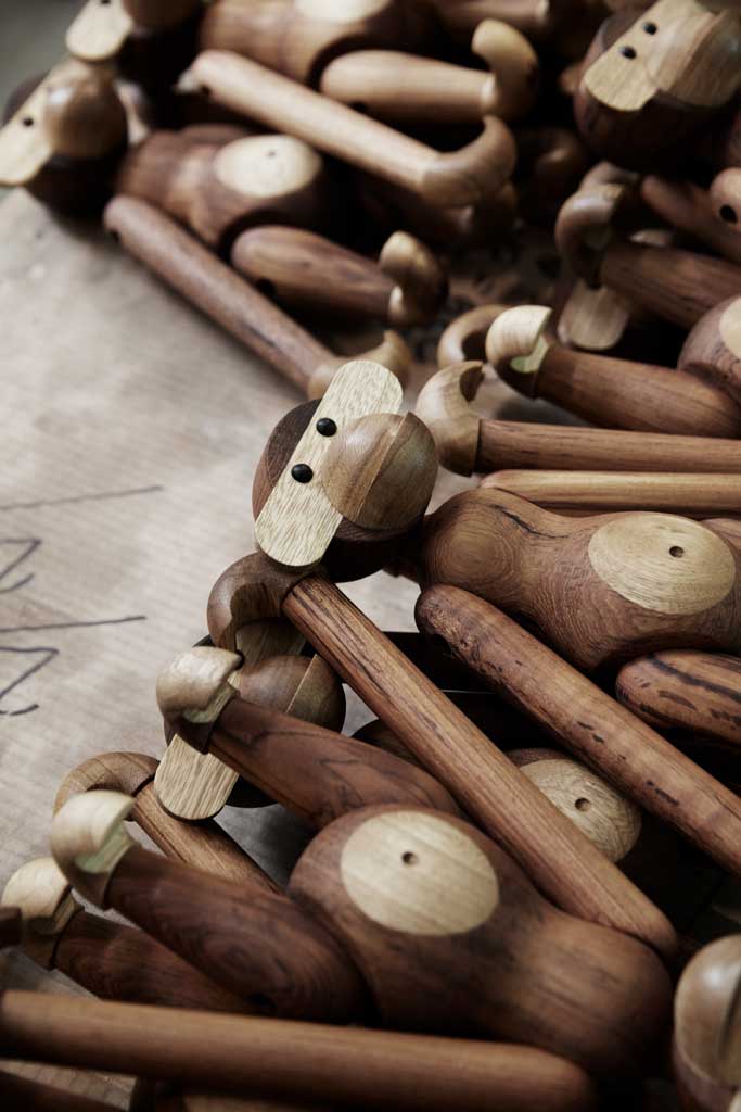 KAY BOJESEN DENMARK(カイ・ボイスン デンマーク) 木製アニマル モンキー Mサイズ