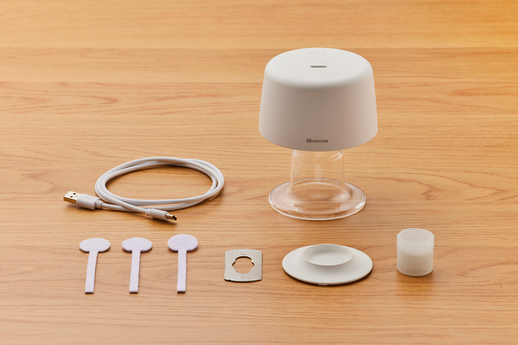 AROMAFUN hour(アロマファン アワー)アロマディフューザー アロマライト USB電源式 RHYTHM(リズム時計)