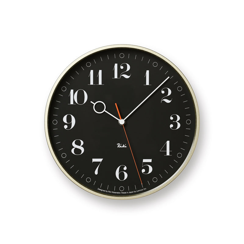 Lemnos RIKI RING CLOCK [リキ リング クロック] 壁掛け時計 WR20-05