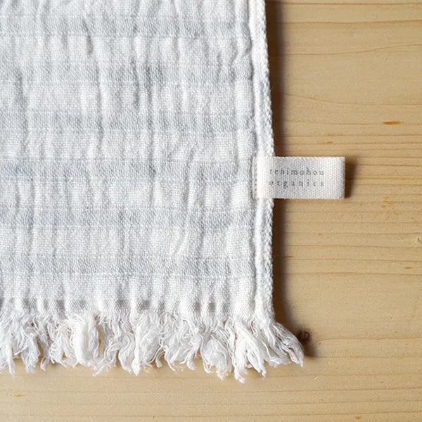 天衣無縫 スラブガーゼ【 フェイスタオル 34×85cm 】オーガニックコットン100% 日本製