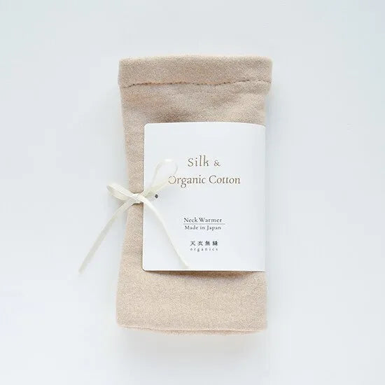 天衣無縫 裏シルク ネックウォーマー 《フリーサイズ》全2色 日本製