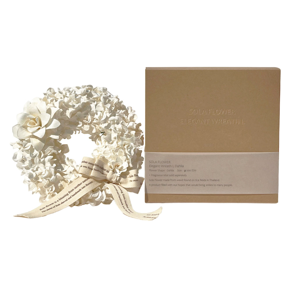 Sola Flower(ソラフラワー)Elegant Wreath L (エレガントリースL) 全3種