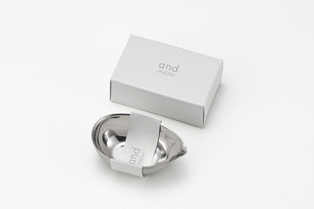 and(アンド) ステンレスしずく型ボウル 日本製