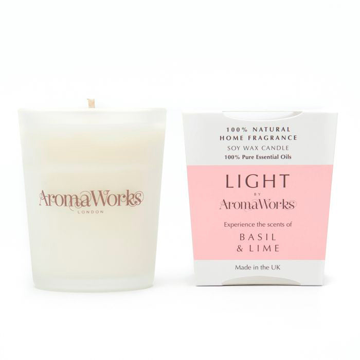 Aroma Works(アロマワークス)グラス入りキャンドル S 香り4種 ユーロジャパンエレガンス