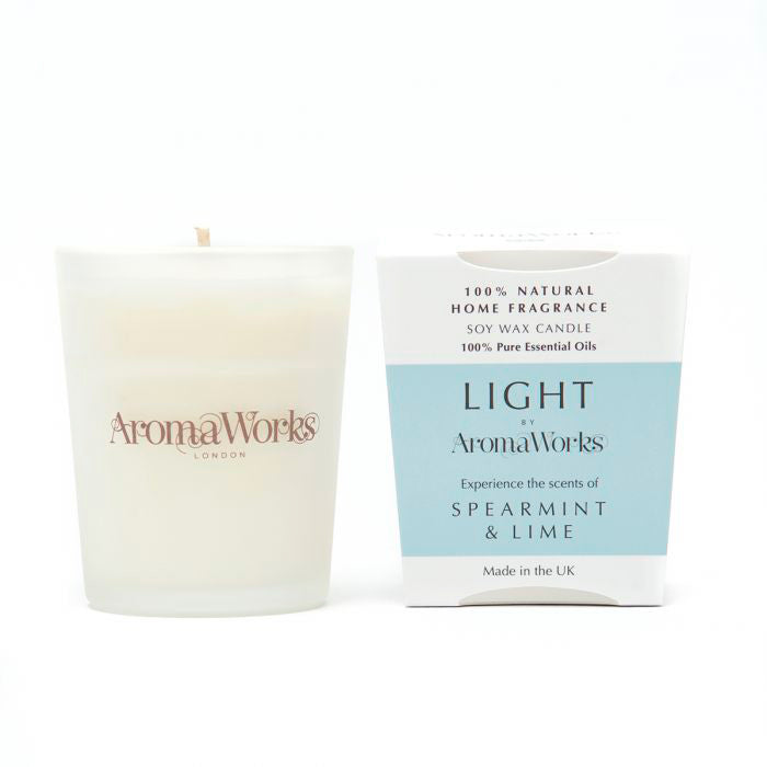 Aroma Works(アロマワークス)グラス入りキャンドル S 香り4種 ユーロジャパンエレガンス