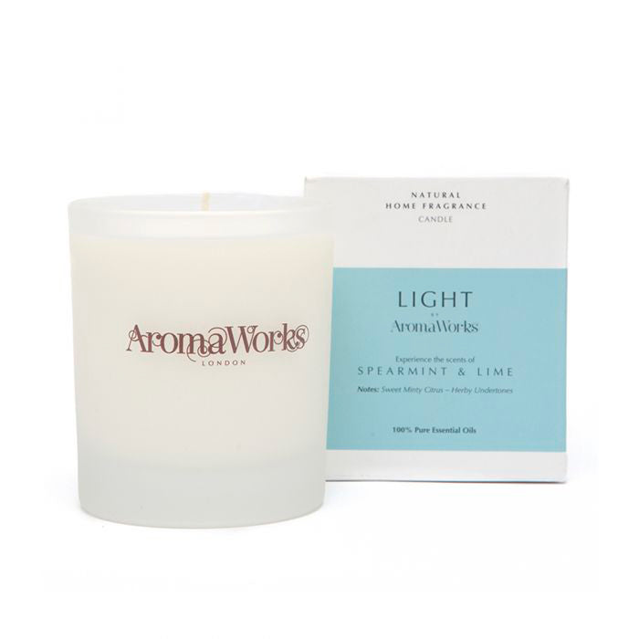 Aroma Works(アロマワークス)グラス入りキャンドル M 香り4種 ユーロジャパンエレガンス