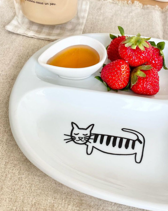【SALE】Bitte Stenstrom(ビッテ ステンストローム)Felix(フェリックス)仕切りプレート 波佐見焼 日本製