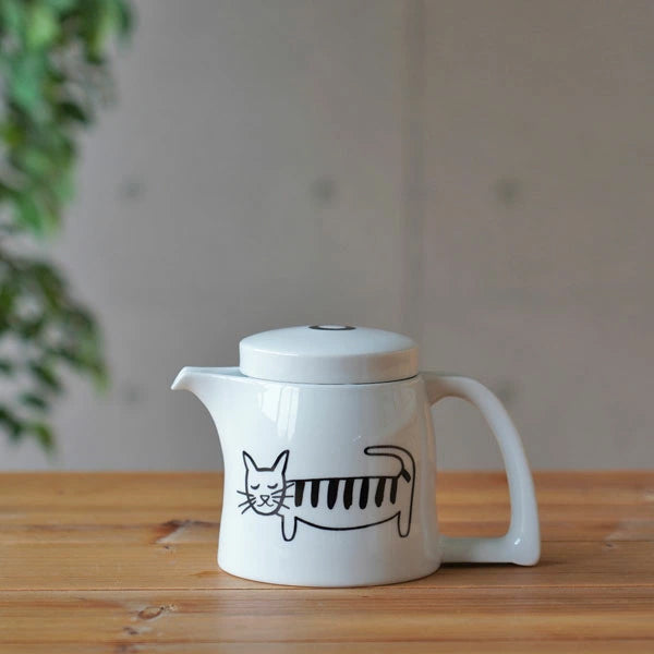 【SALE】Bitte Stenstrom(ビッテ ステンストローム)Felix(フェリックス)ティーポット 茶こし付き 波佐見焼 日本製