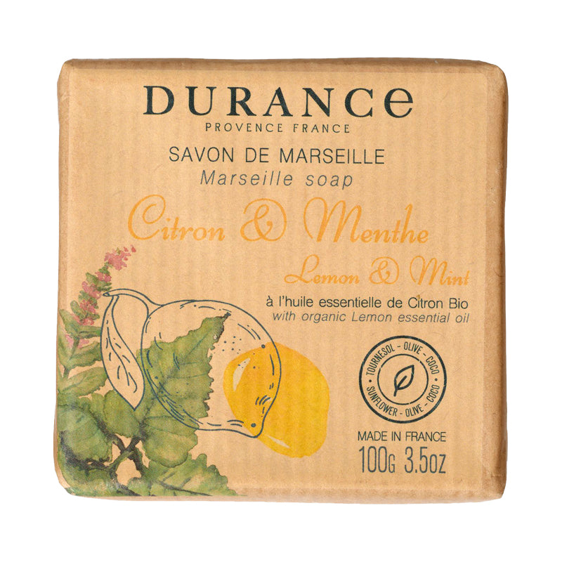 DURANCE(デュランス)エッセンシャルズ サヴォン ド マルセイユ(マルセイユソープ)100g 全6種 イーエフインターナショナル