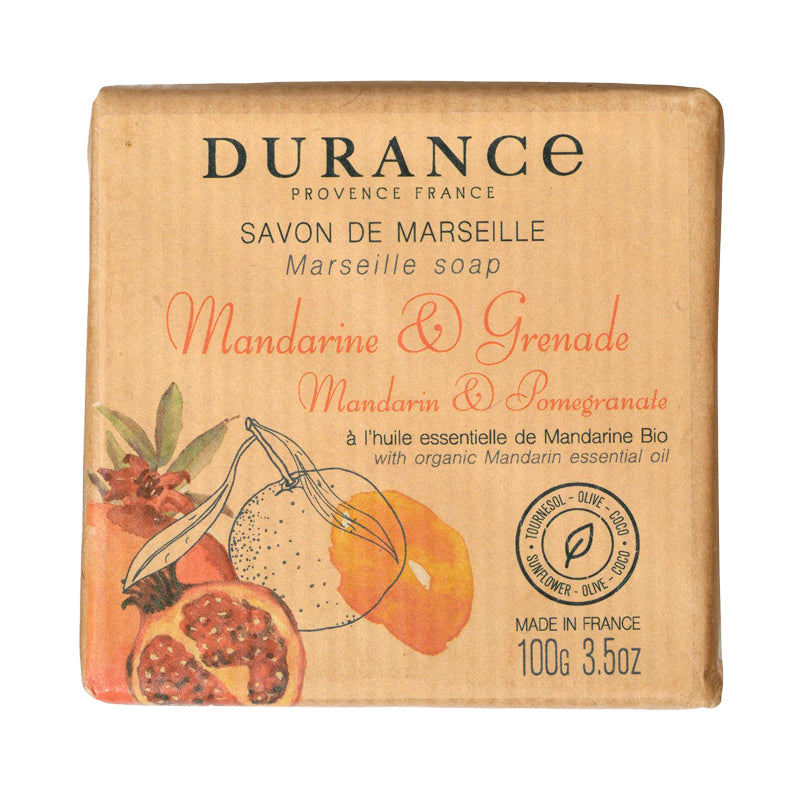 DURANCE(デュランス)エッセンシャルズ サヴォン ド マルセイユ(マルセイユソープ)100g 全6種 イーエフインターナショナル