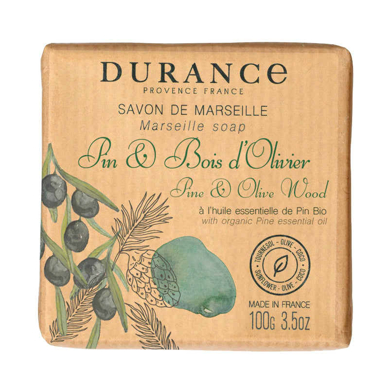 DURANCE(デュランス)エッセンシャルズ サヴォン ド マルセイユ(マルセイユソープ)100g 全6種 イーエフインターナショナル