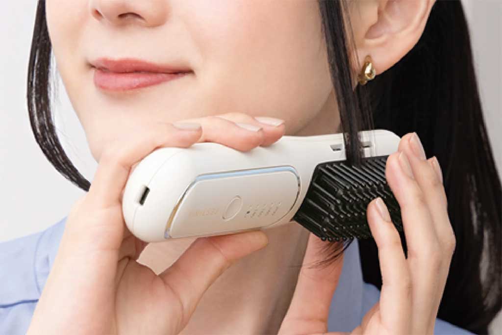 FESTINO(フェスティノ) 充電式 スタイリング ヒーター ブラシ