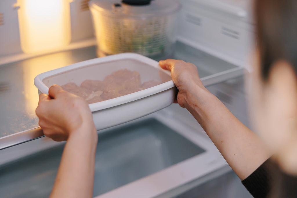 FUJIHORO(富士ホーロー)浅型角容器 S ホワイト