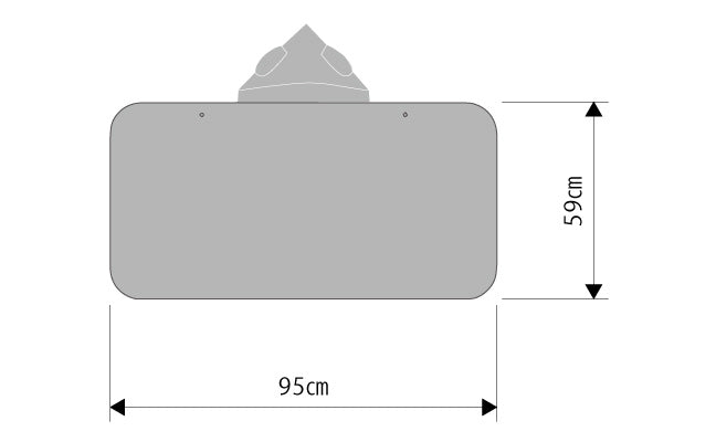 kontex(コンテックス)GRAPH(グラフ)フード付き バスタオル 全2色 日本製 オーガニックコットン使用