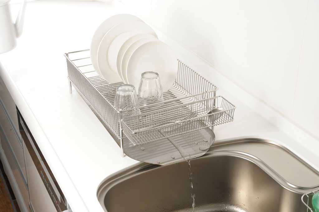 la base(ラバーゼ)水切りかご大 横置きタイプ 3点セット 日本製 <ラッピング対象外>