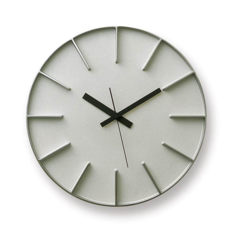 Lemnos Edge Clock(エッジ クロック)アルミニウム 掛け時計 AZ-0115 AL