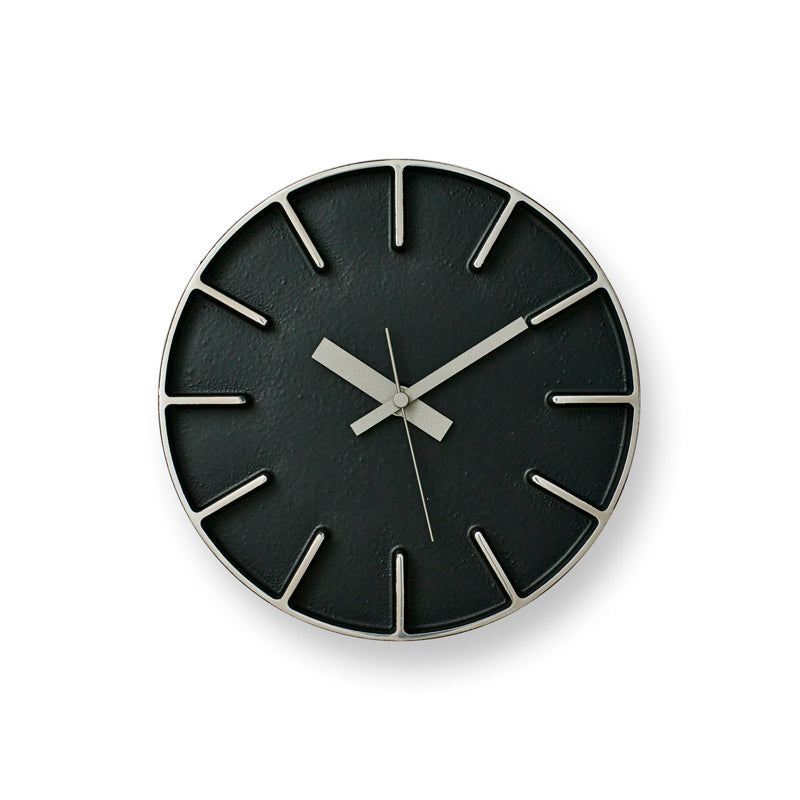 Lemnos Edge Clock(エッジ クロック)ブラック 掛け置き兼用 AZ-0116 BK