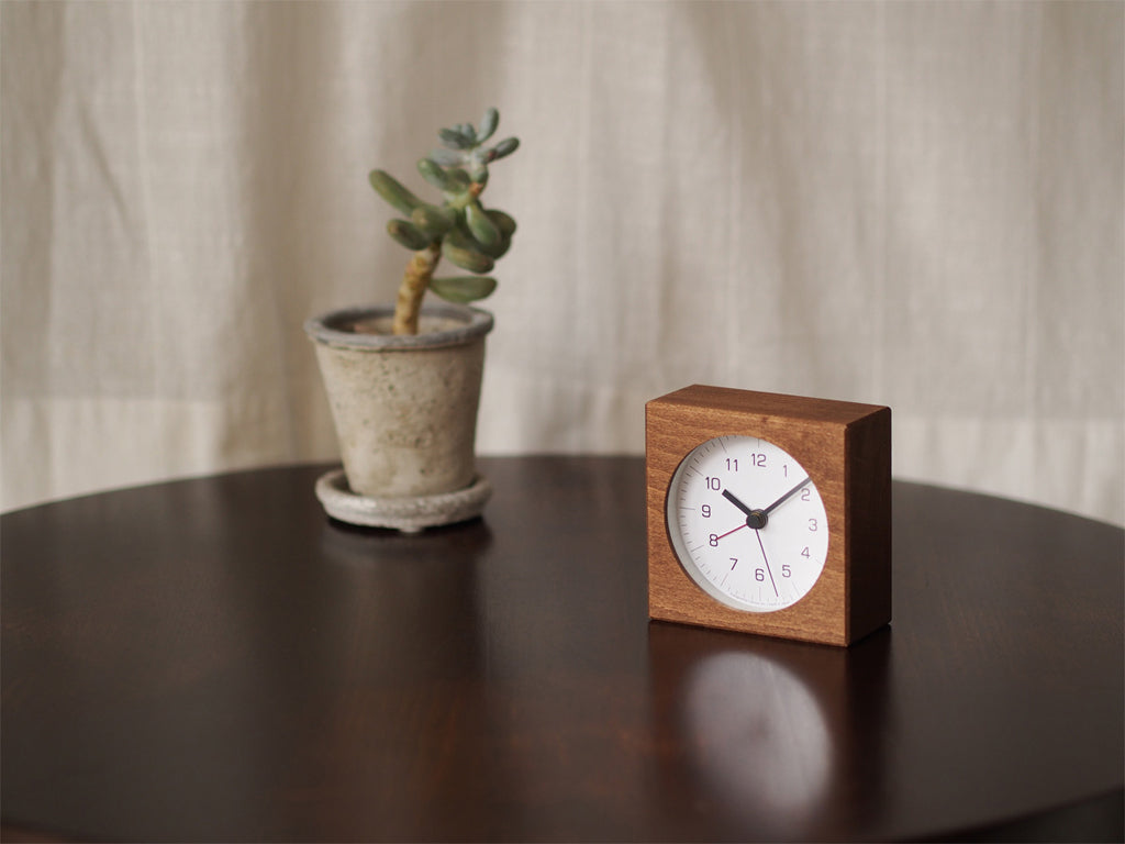 Lemnos TSUMIKI alarm(ツミキアラーム)ナチュラル/ブラウン JH17-04