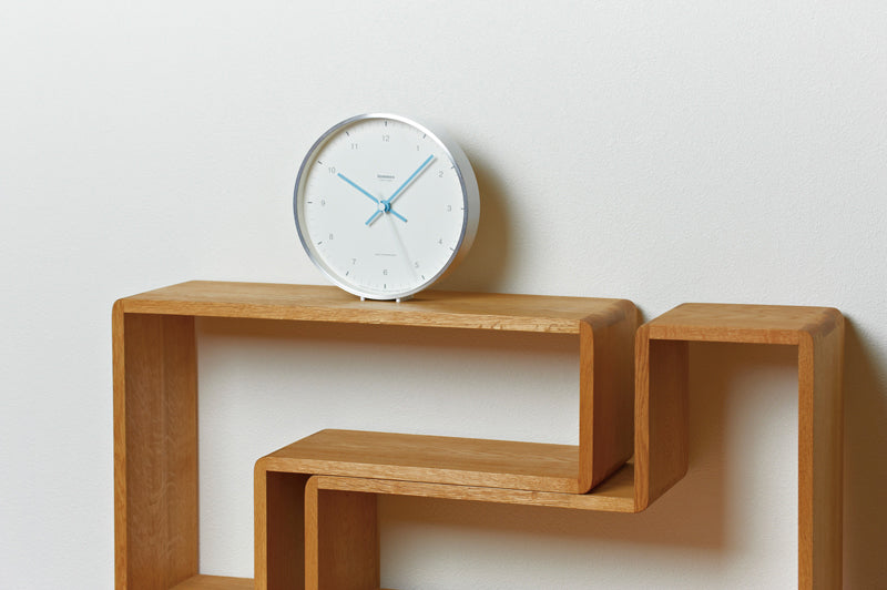 Lemnos MIZUIRO(ミズイロ)ホワイト/グレー 壁掛け時計 LC07-06