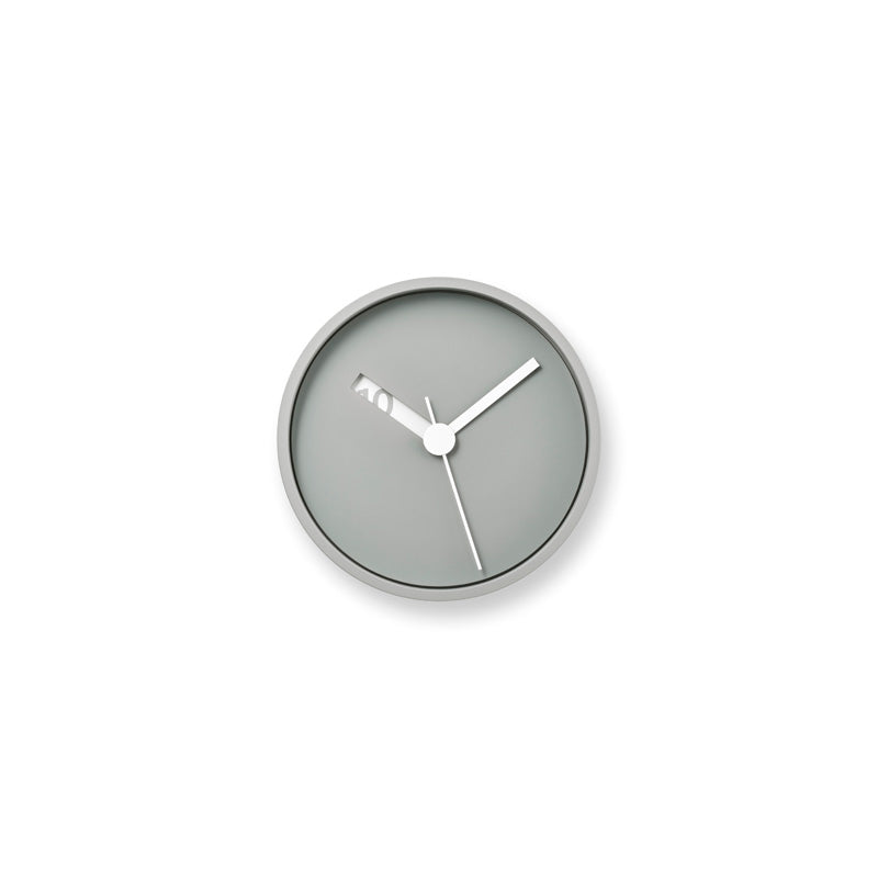 Lemnos Extra Normal Clock(エクストラノーマル クロック)グレー 掛け置き兼用 RM24-07 GY