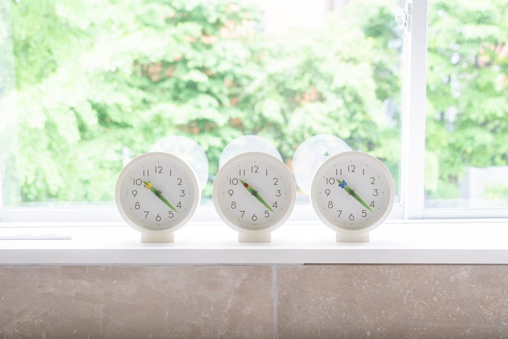 Lemnos とまり木の時計 mini てんとう虫 掛け置き兼用 SUR20-06 TENTO