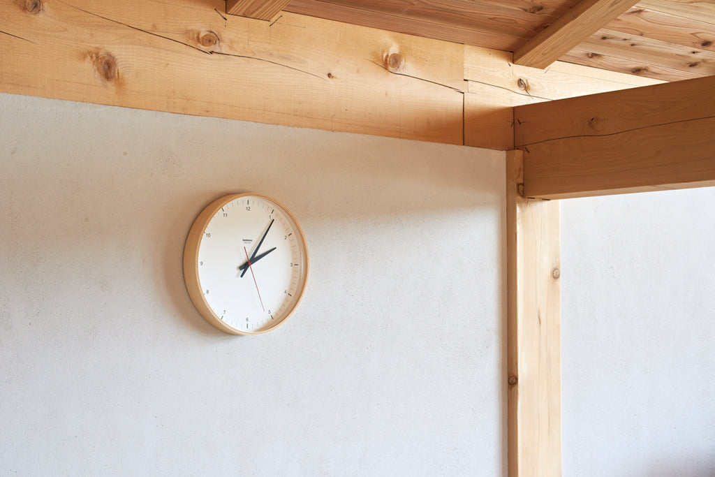 Lemnos Plywood clock(プライウッド クロック)壁掛け時計 T1-017(1)