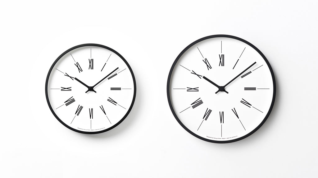 Lemnos 時計台の時計 Roman 壁掛け時計 KK13-16 B ※