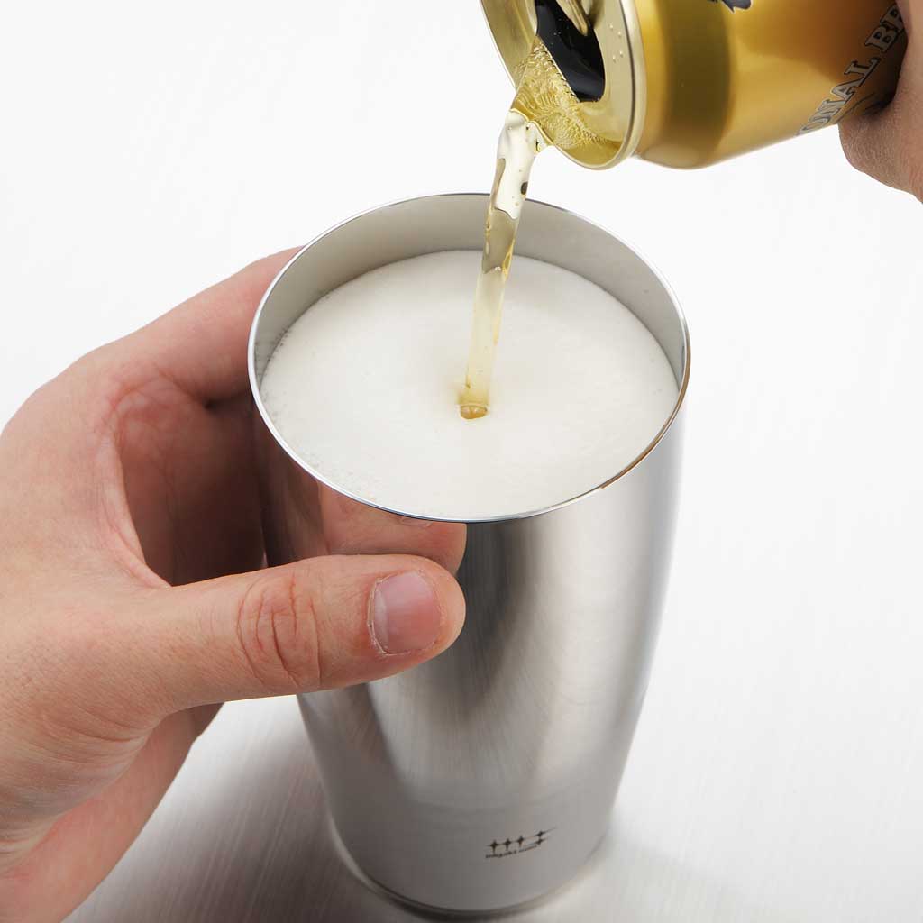 磨き屋シンジケート 2重ビアタンブラー 370mL 【1個入り】ステンレス製 日本製