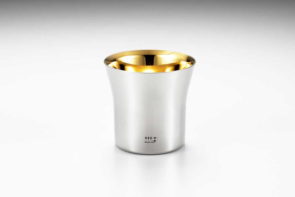 磨き屋シンジケート 2重ロックタンブラー 320mL 内面金メッキ仕上げ【1個入り】ステンレス製 日本製