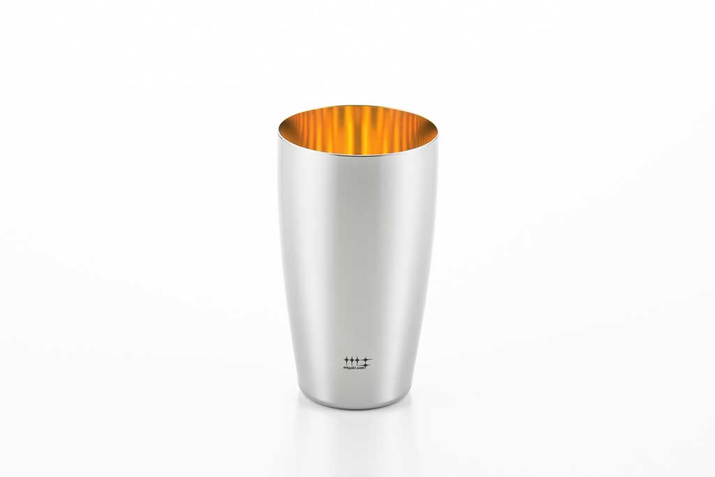 磨き屋シンジケート ビアタンブラー 400mL 内面金メッキ仕上げ【1個入り】ステンレス製 日本製