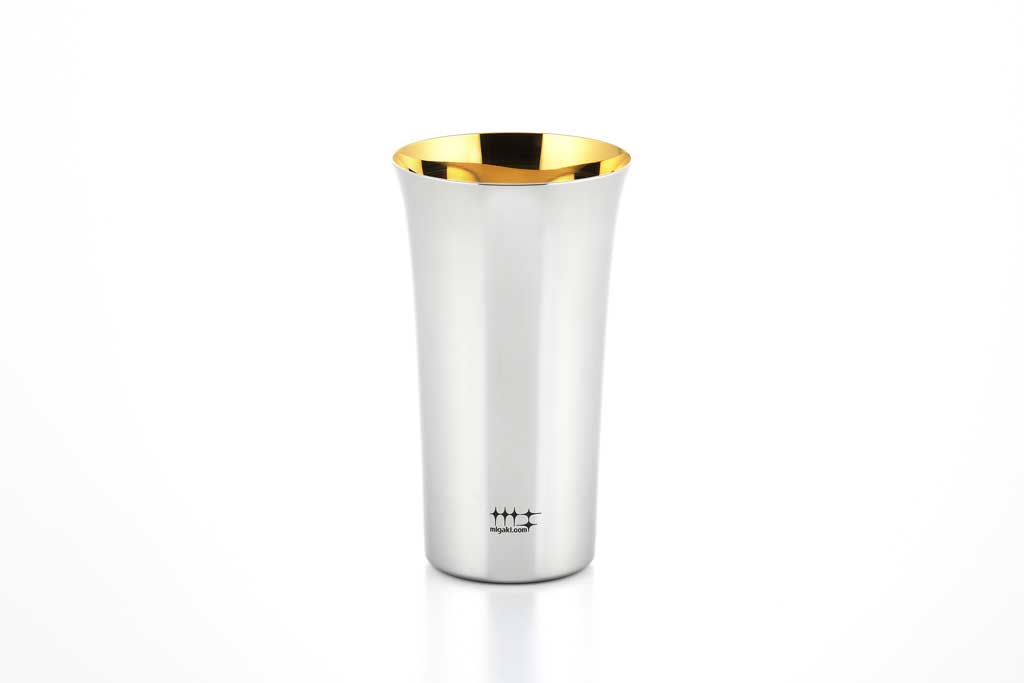 磨き屋シンジケート 一口ビール 190mL 内面金メッキ仕上げ【1個入り】ステンレス製 日本製