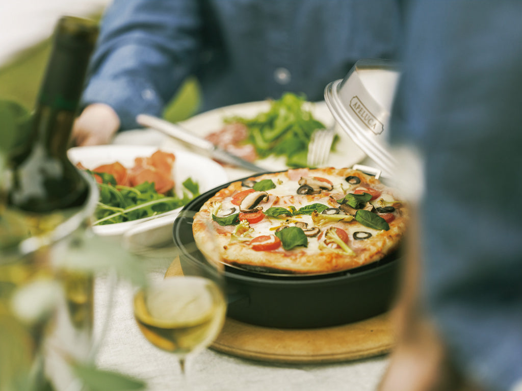 APELUCA(アペルカ)PIZZA OVEN POT(ピザオーブンポット)ピザ釜 家庭用 日本製 燕三条産 AUX(オークス)