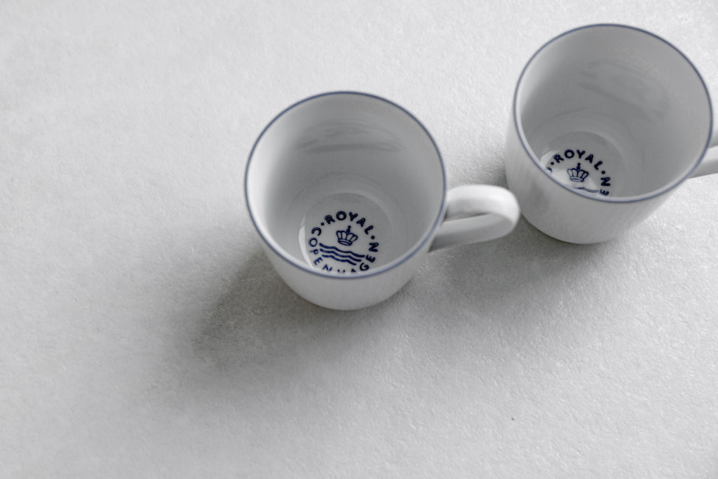 ROYAL COPENHAGEN(ロイヤル コペンハーゲン)ブルーライン マグカップ ペア 280ml 2P