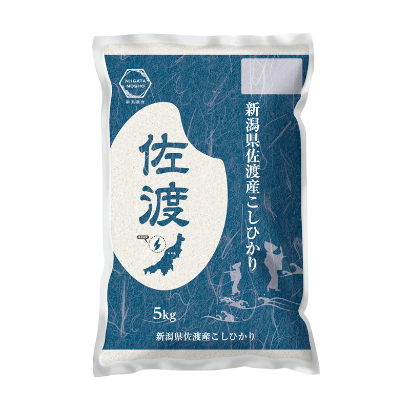 【令和7年産 新米】佐渡産 コシヒカリ 5kg 精米 <ラッピング対象外>