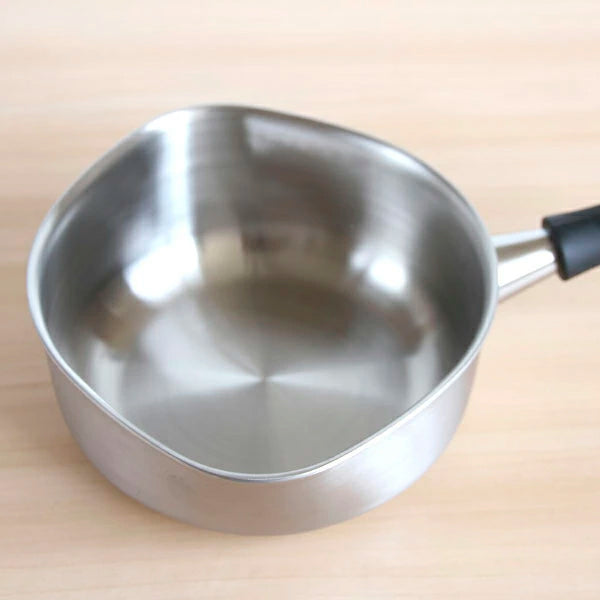 柳 宗理 片手鍋 18cm ステンレス・アルミ三層鋼 つや消し