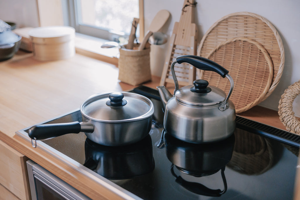 柳 宗理 片手鍋 18cm ステンレス・アルミ三層鋼 つや消し 燕三条産