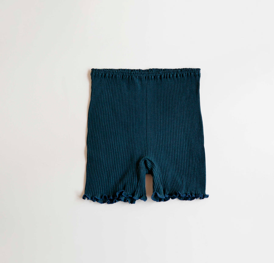 【 数量限定＊限定カラー 】天衣無縫 オーガニックコットンでつくった リブ１分丈ショーツ 《 フリーサイズ 》全2色 日本製