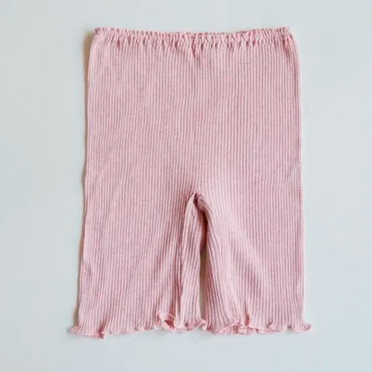 天衣無縫 オーガニックコットンでつくった リブ３分丈ショーツ 《 フリーサイズ 》全4色 日本製