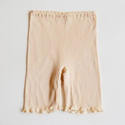 天衣無縫 オーガニックコットンでつくった リブ３分丈ショーツ 《 フリーサイズ 》全4色 日本製