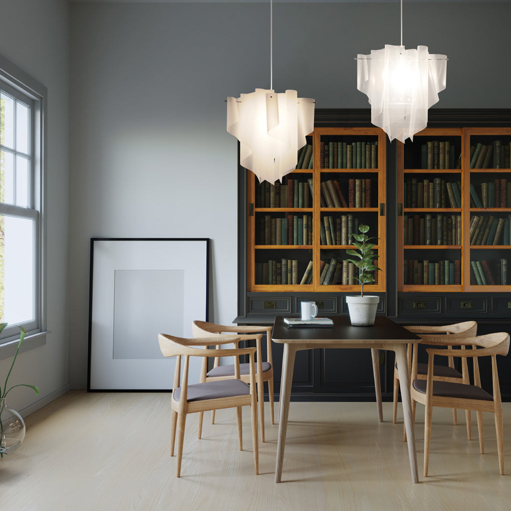 Auro（アウロ） ペンダントランプ white / ice 【 白熱電球 】  DI CLASSE（ディクラッセ） ＜ラッピング対象外＞