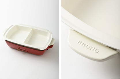 BRUNO（ブルーノ） ホットプレート グランデサイズ用仕切り鍋 ＜ラッピング対象外＞