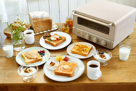BRUNO（ブルーノ）crassy+ スチーム＆ベイク トースター BK/WH/GRG 全3色 ＜ラッピング対象外＞