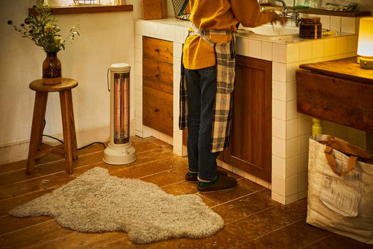 BRUNO（ブルーノ）カーボンヒーター Nostal Stove wide GGR/BGY/GRG 全3色 ＜ラッピング対象外＞